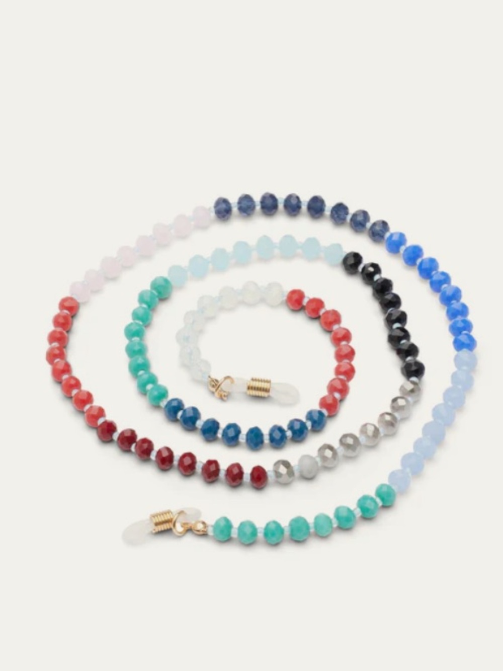 Peepers 27” Multicolor Bright Beaded Eyewear Chain (NWT)